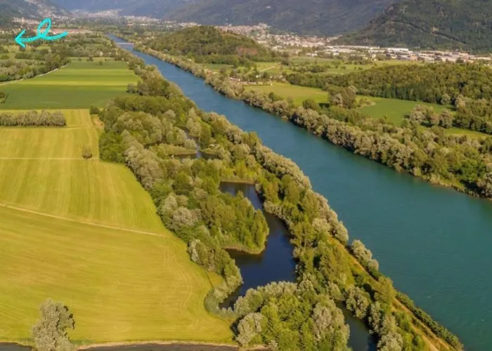 La Casetta Di Biancaneve Valtellina E Di 펜션 두비노